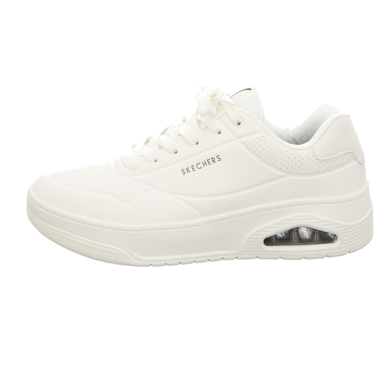 Skechers Herren Schnürschuh Uno Court in weiss