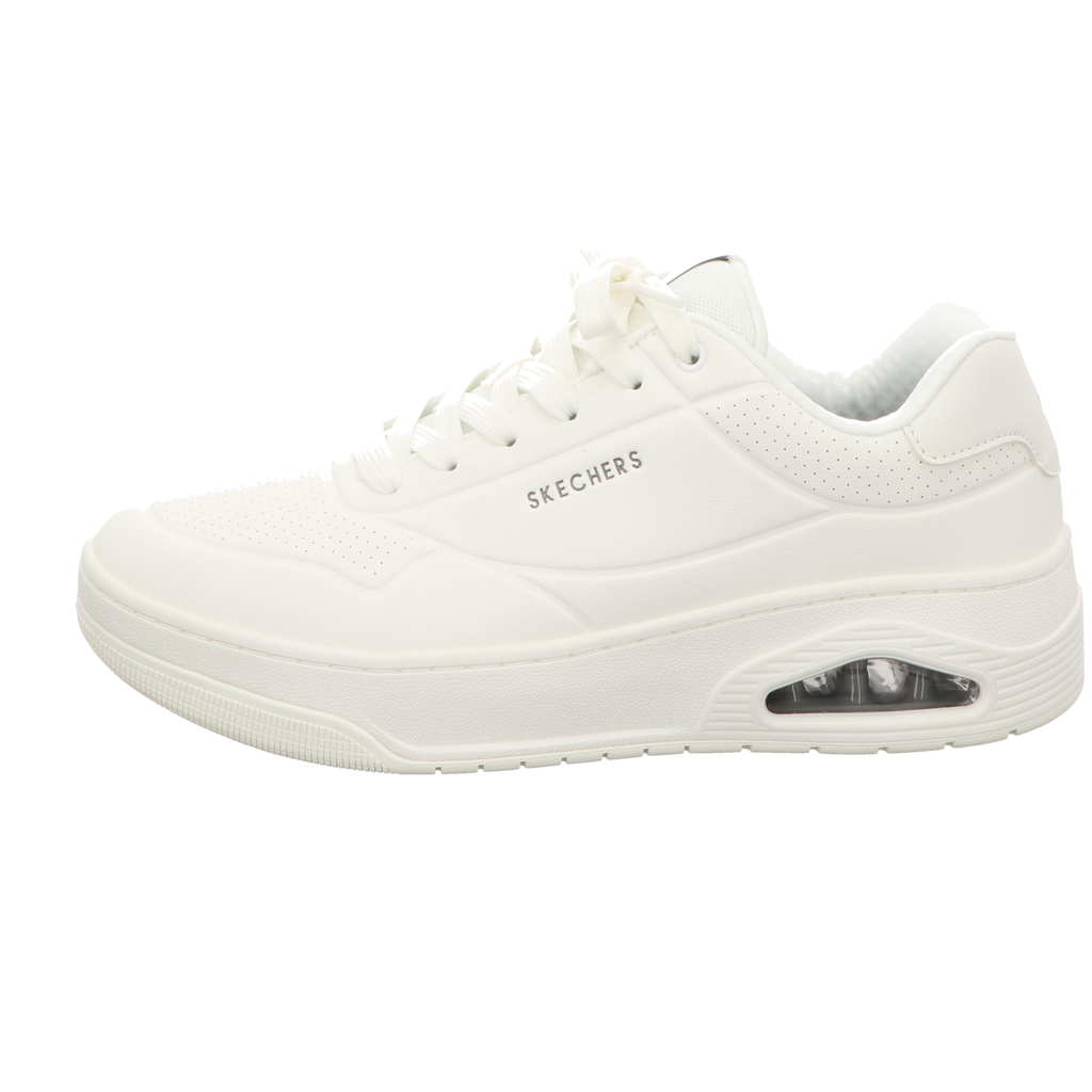 Skechers Herren Schnürschuh Uno Court in weiss