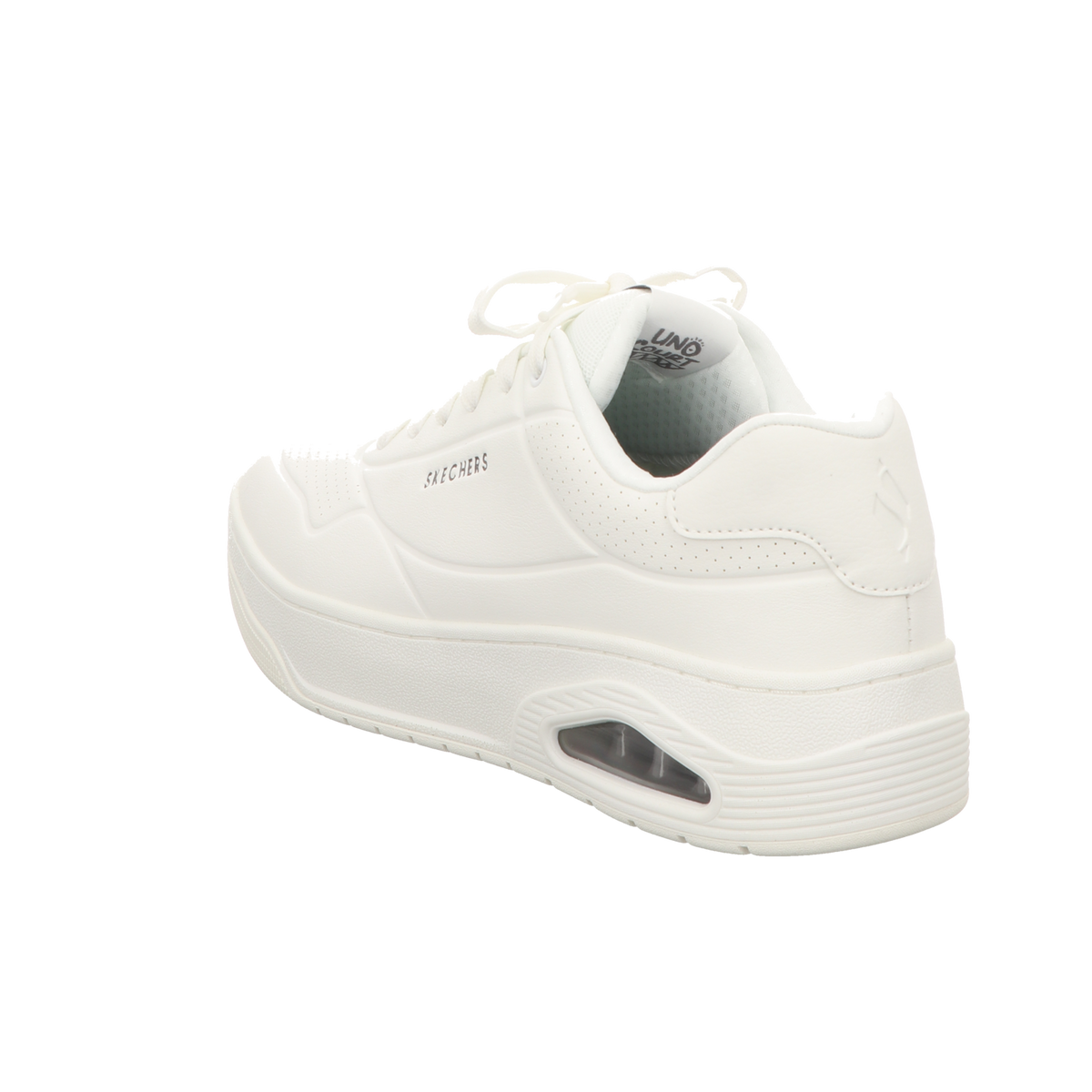 Skechers Herren Schnürschuh Uno Court in weiss