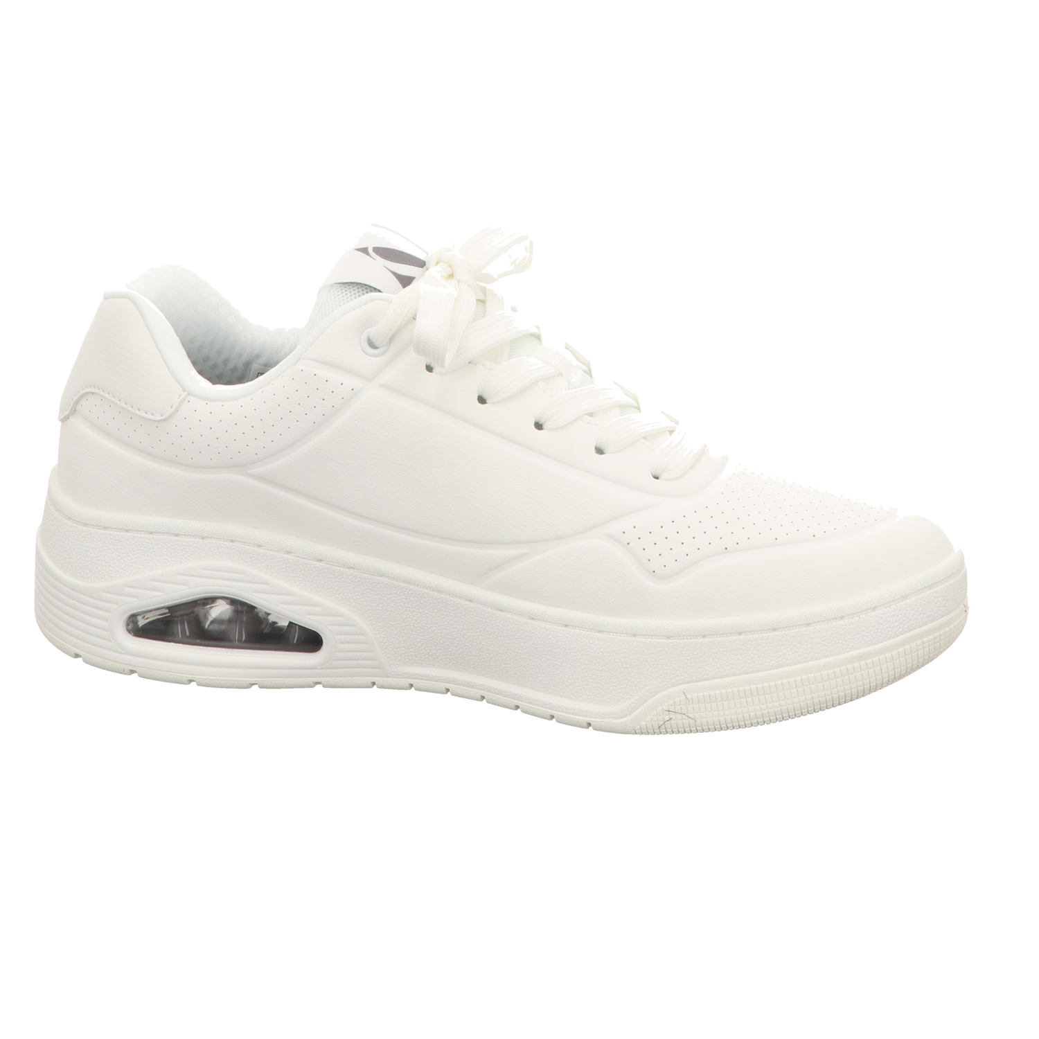 Skechers Herren Schnürschuh Uno Court in weiss