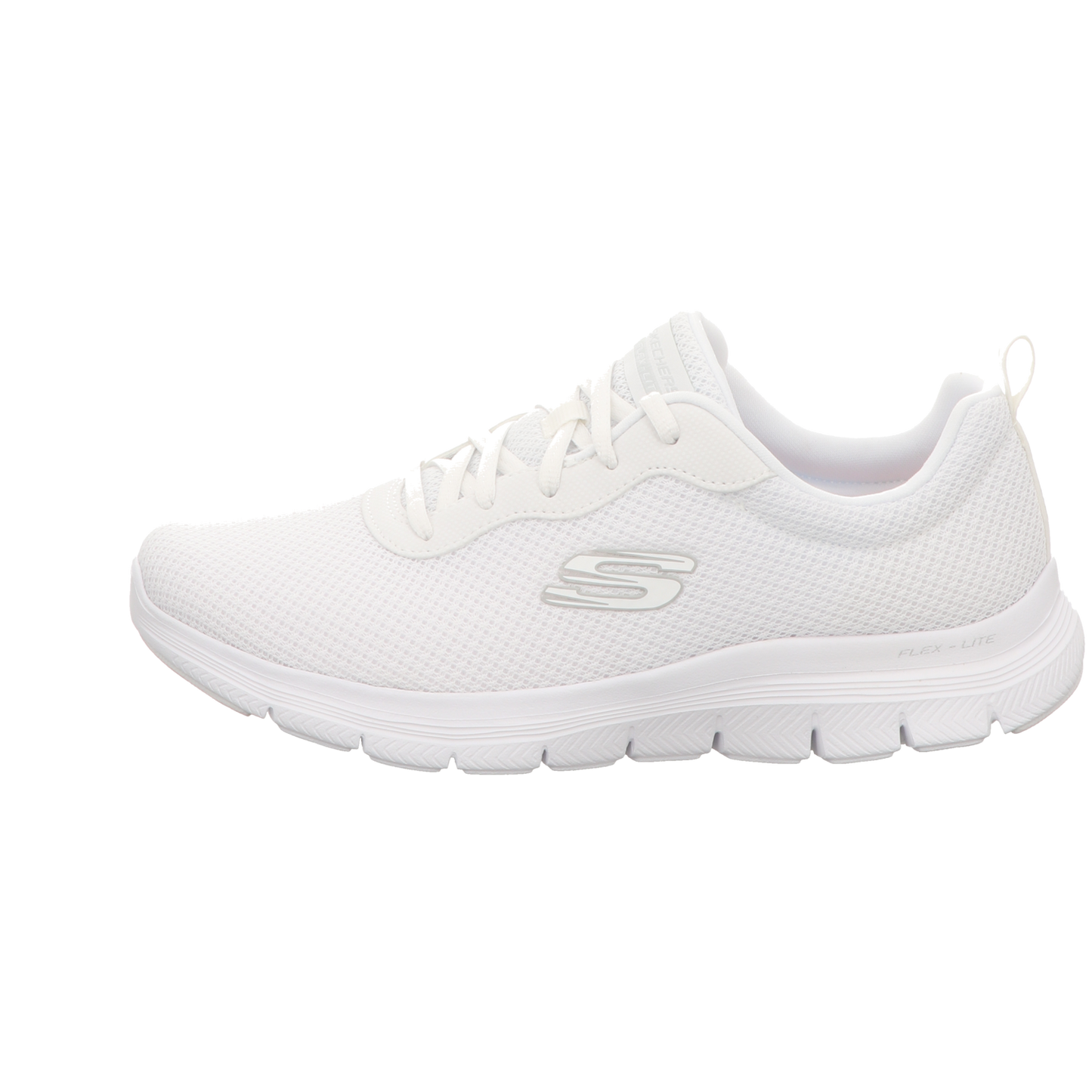 Skechers Damen Schnürschuh Flex Appeal 4.0 Brilliant View in weiss