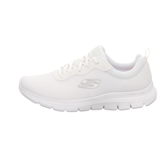 Skechers Damen Schnürschuh Flex Appeal 4.0 Brilliant View in weiss