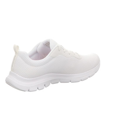 Skechers Damen Schnürschuh Flex Appeal 4.0 Brilliant View in weiss