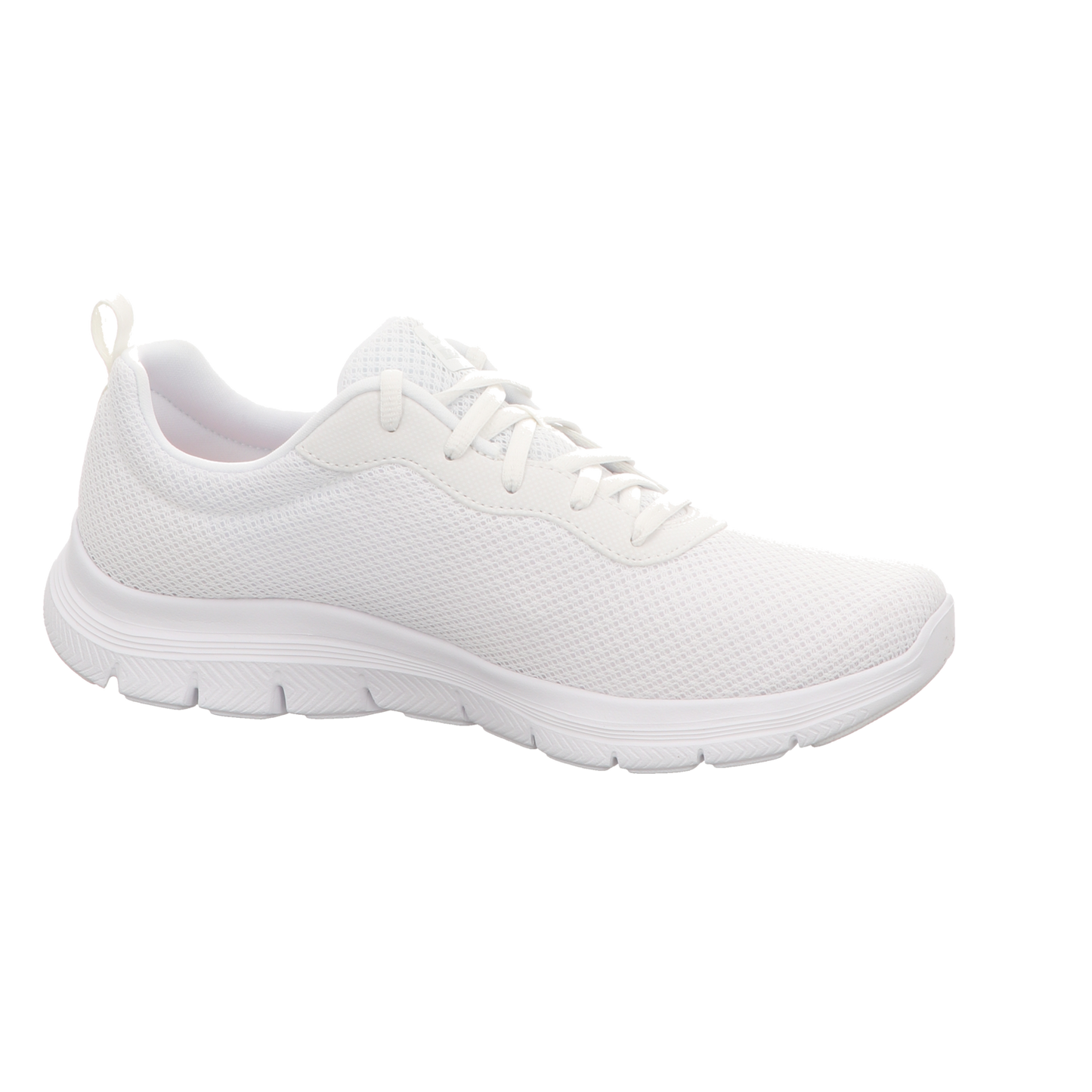 Skechers Damen Schnürschuh Flex Appeal 4.0 Brilliant View in weiss