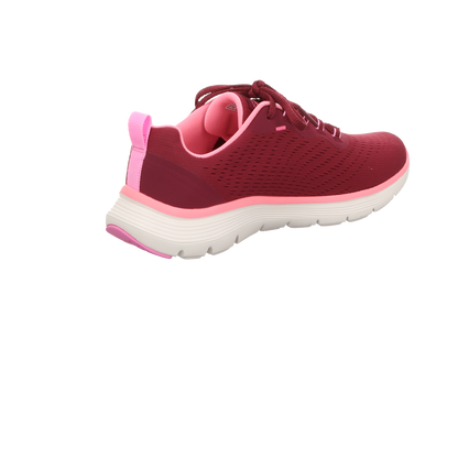 Skechers Damen Schnürschuh Flex Appeal 5.0 in rot