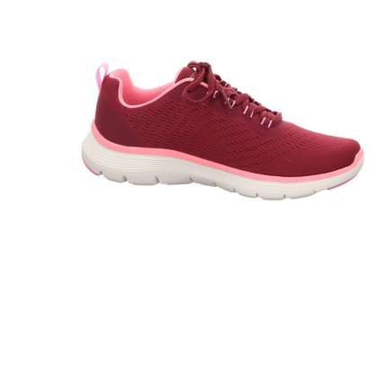 Skechers Damen Schnürschuh Flex Appeal 5.0 in rot