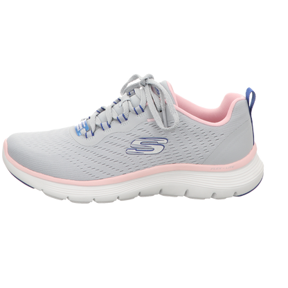 Skechers Damen Schnürschuh Flex Appeal 5.0 in grau