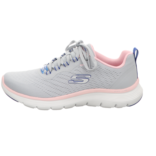 Skechers Damen Schnürschuh Flex Appeal 5.0 in grau