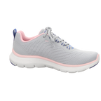 Skechers Damen Schnürschuh Flex Appeal 5.0 in grau
