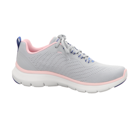 Skechers Damen Schnürschuh Flex Appeal 5.0 in grau