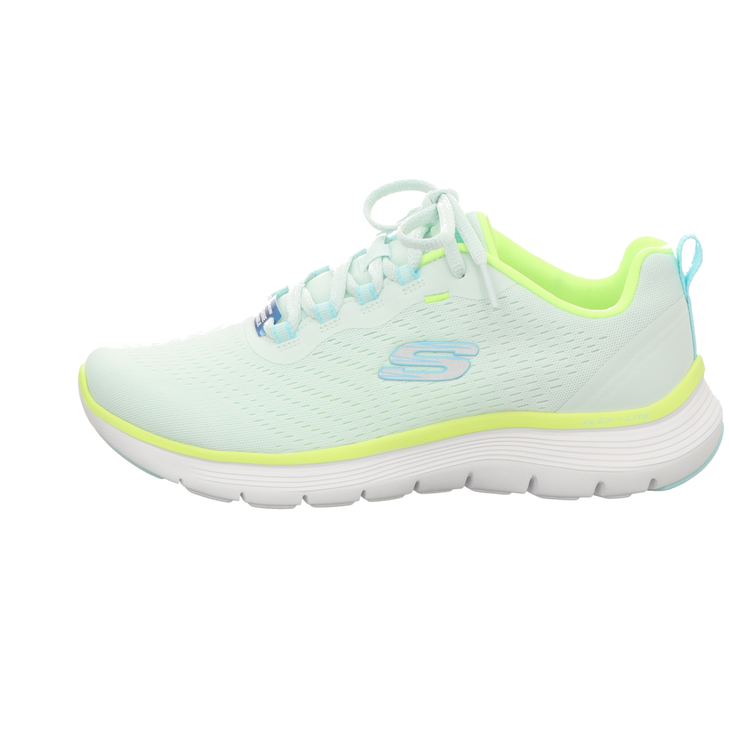 Skechers Damen Schnürschuh Flex Appeal 5.0 in gruen