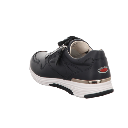 Gabor Damen Schnürschuh bequem  in blau