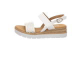 Gabor Damen Sandalette Genua in weiss