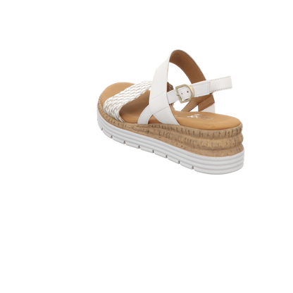 Gabor Damen Sandalette Genua in weiss