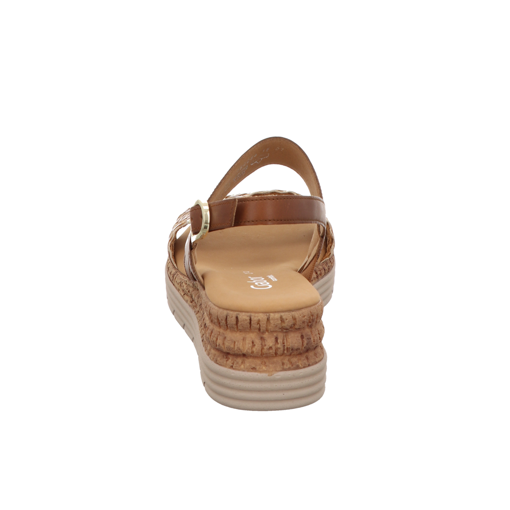 Gabor Damen Sandalette Genua in braun