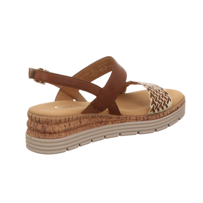 Gabor Damen Sandalette Genua in braun