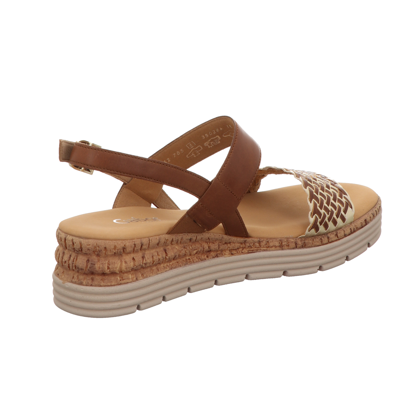 Gabor Damen Sandalette Genua in braun