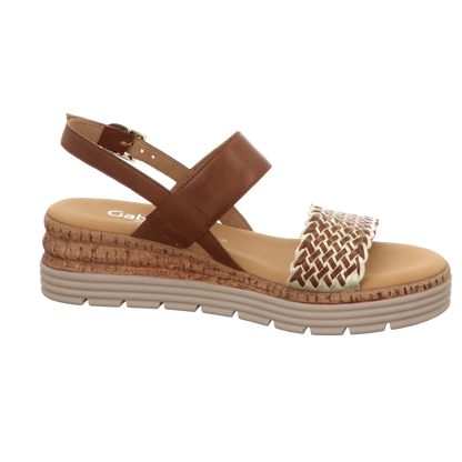 Gabor Damen Sandalette Genua in braun