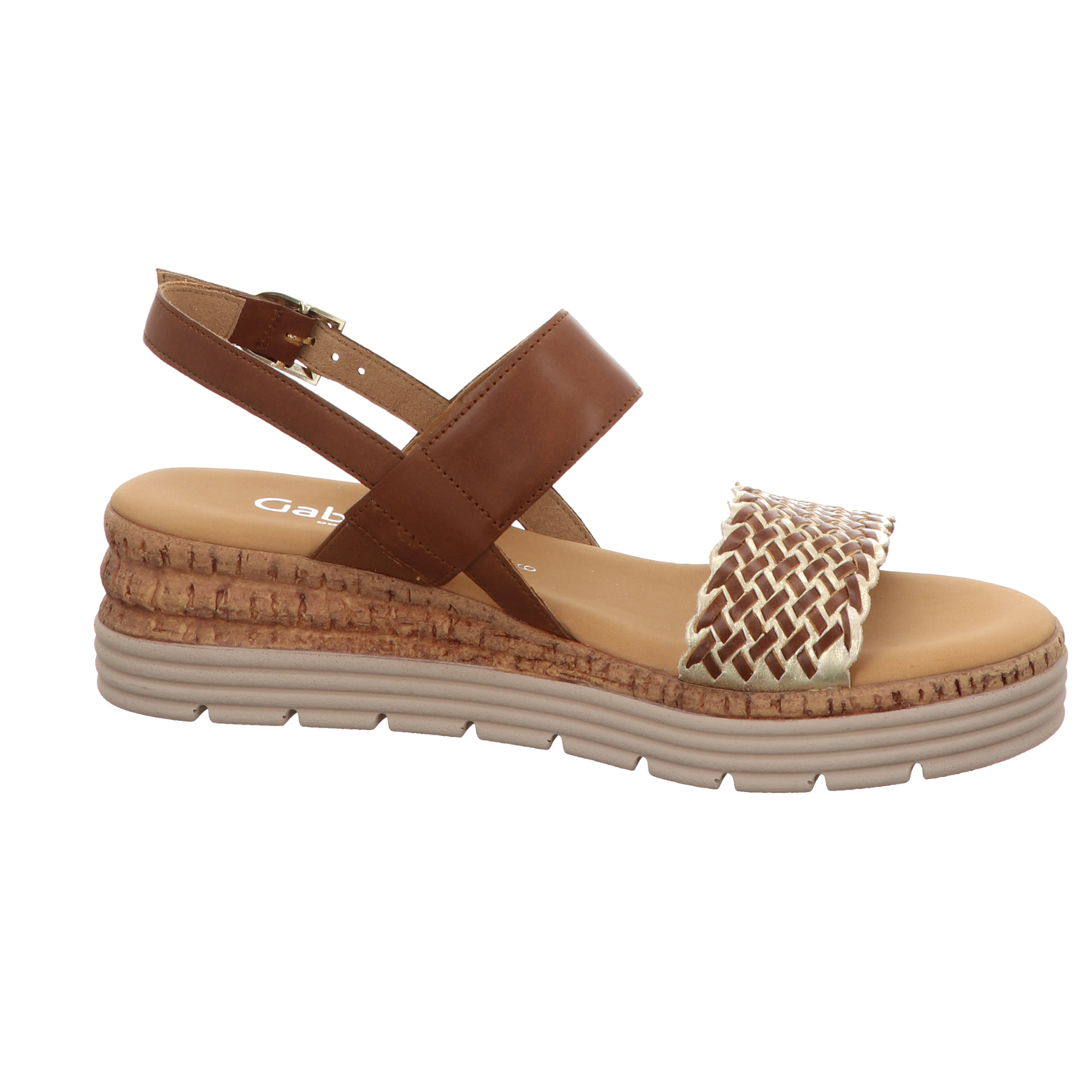 Gabor Damen Sandalette Genua in braun