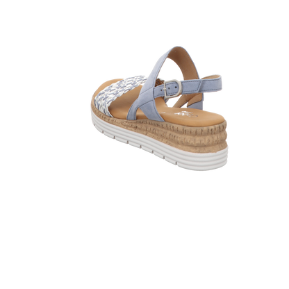 Gabor Damen Sandalette Florenz in blau