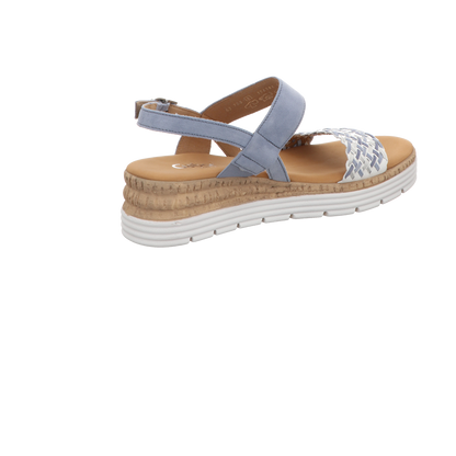 Gabor Damen Sandalette Florenz in blau