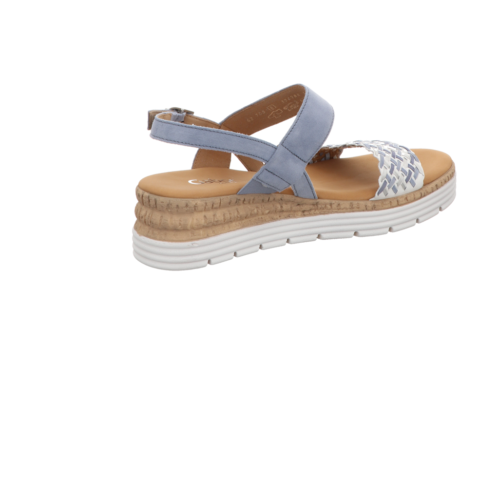 Gabor Damen Sandalette Florenz in blau