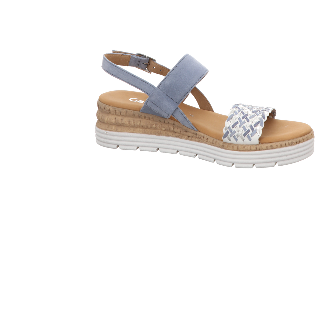 Gabor Damen Sandalette Florenz in blau