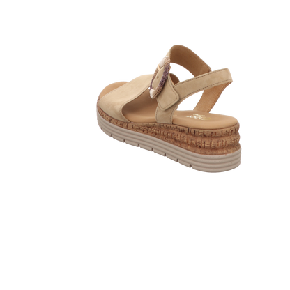 Gabor Damen Sandalette Genua in sand