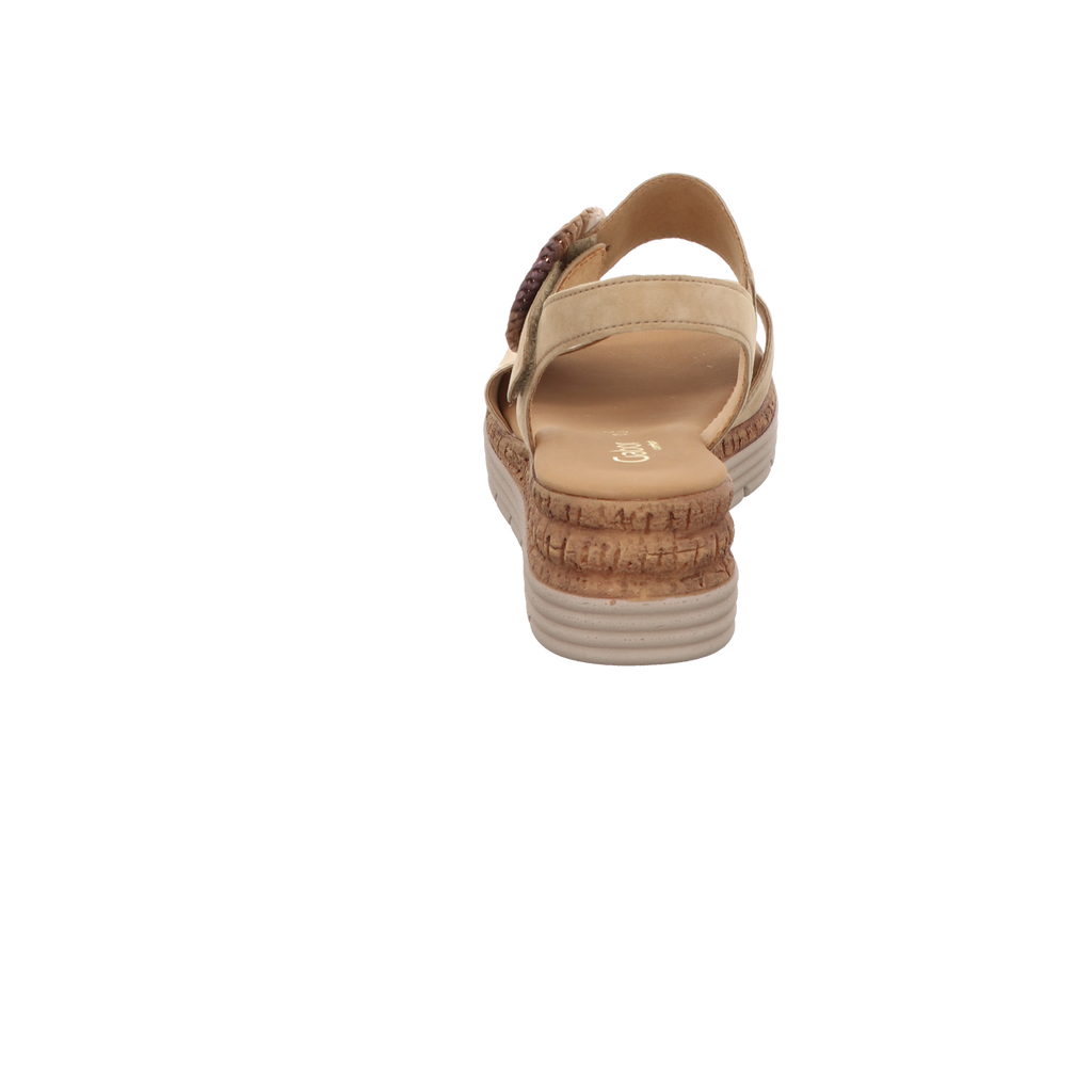 Gabor Damen Sandalette Genua in sand