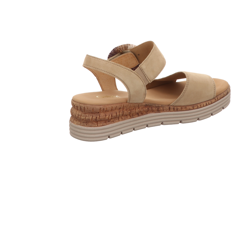 Gabor Damen Sandalette Genua in sand
