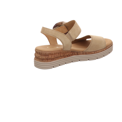 Gabor Damen Sandalette Genua in sand