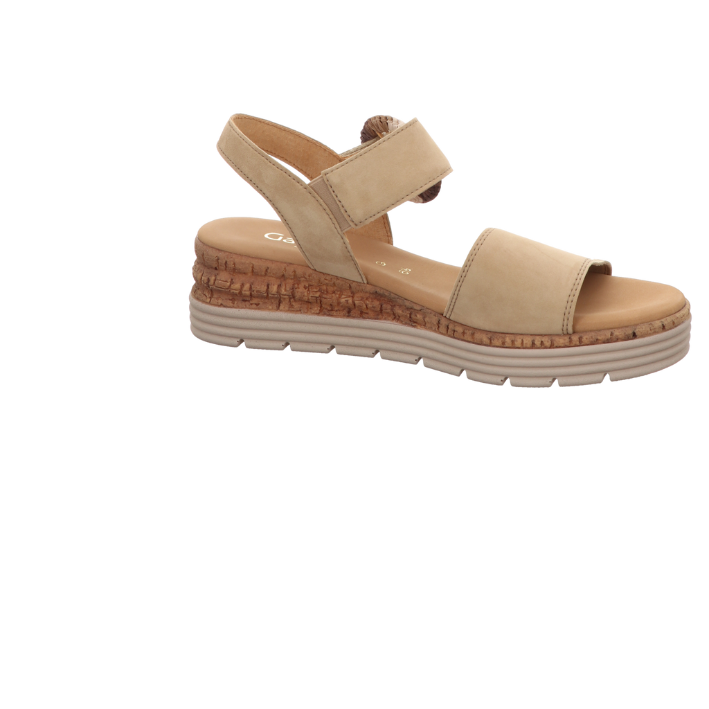Gabor Damen Sandalette Genua in sand