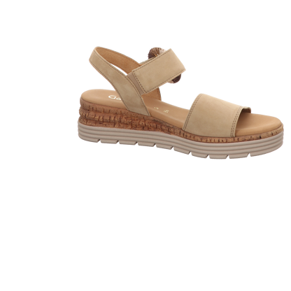 Gabor Damen Sandalette Genua in sand