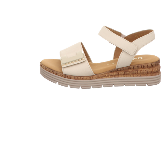 Gabor Damen Sandalette Genua in beige