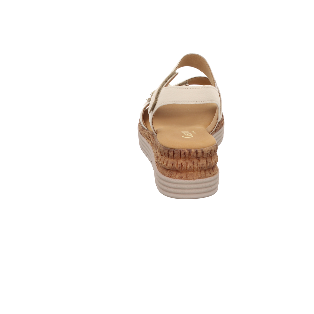 Gabor Damen Sandalette Genua in beige