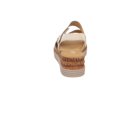 Gabor Damen Sandalette Genua in beige