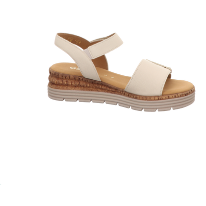 Gabor Damen Sandalette Genua in beige