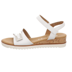 Gabor Damen Sandalette Genua in weiss