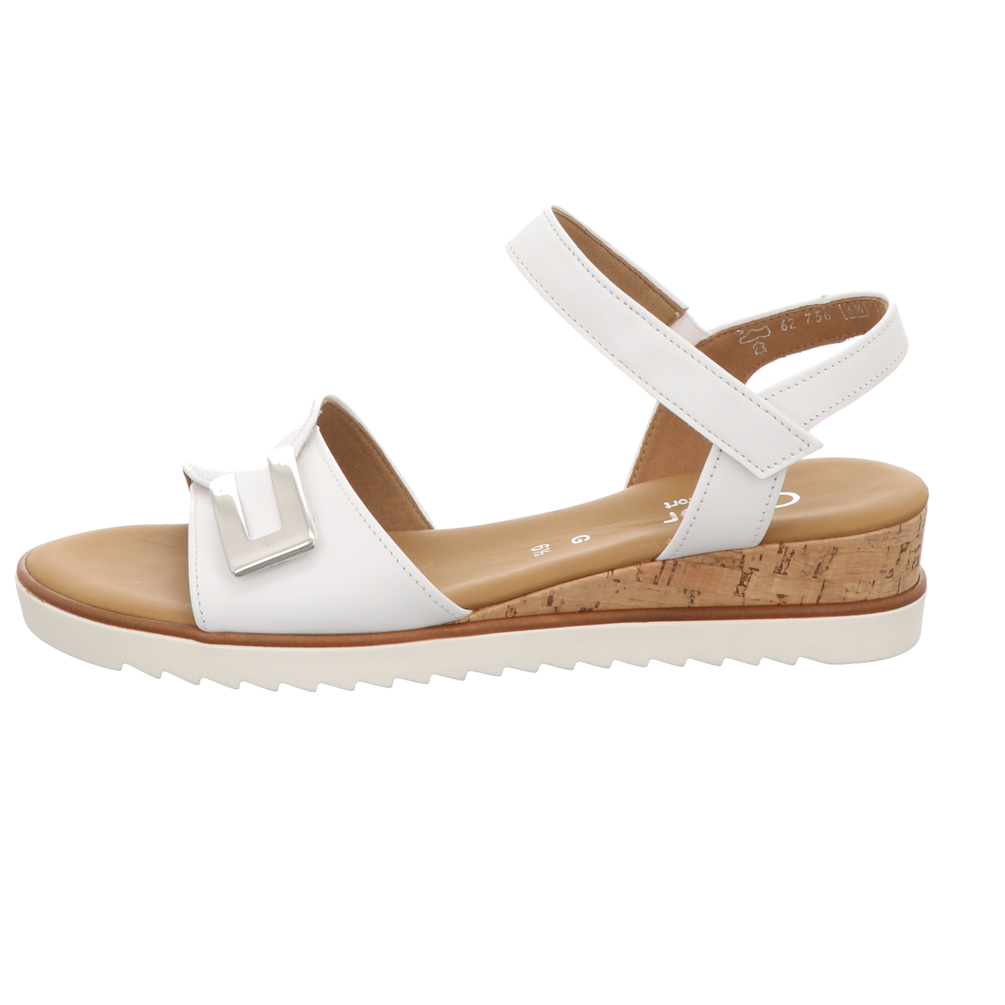 Gabor Damen Sandalette Genua in weiss