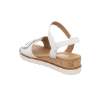 Gabor Damen Sandalette Genua in weiss