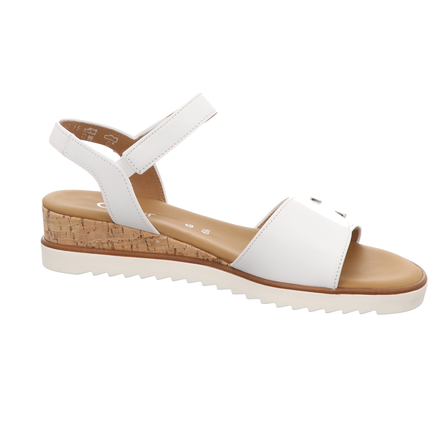 Gabor Damen Sandalette Genua in weiss