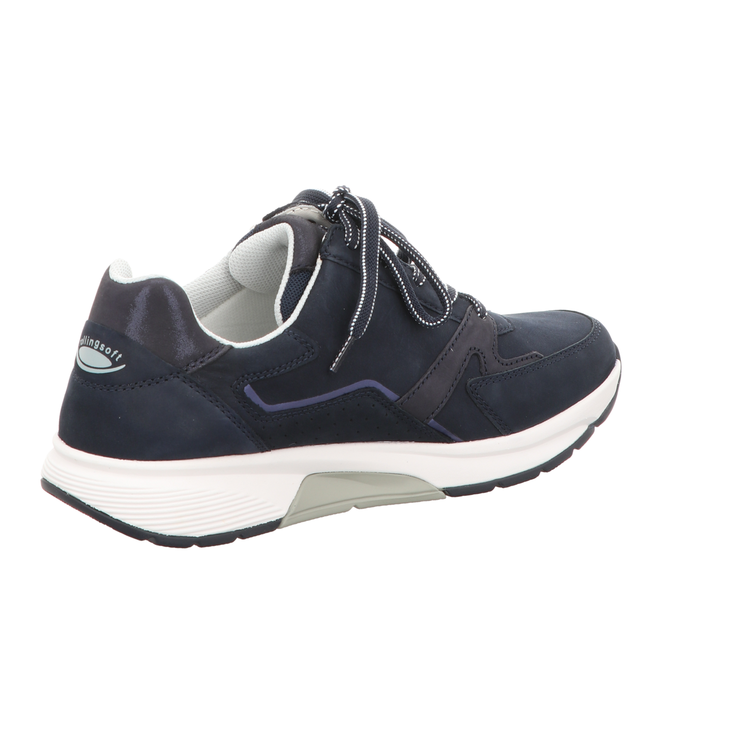 Gabor Damen Schnürschuh bequem  in blau