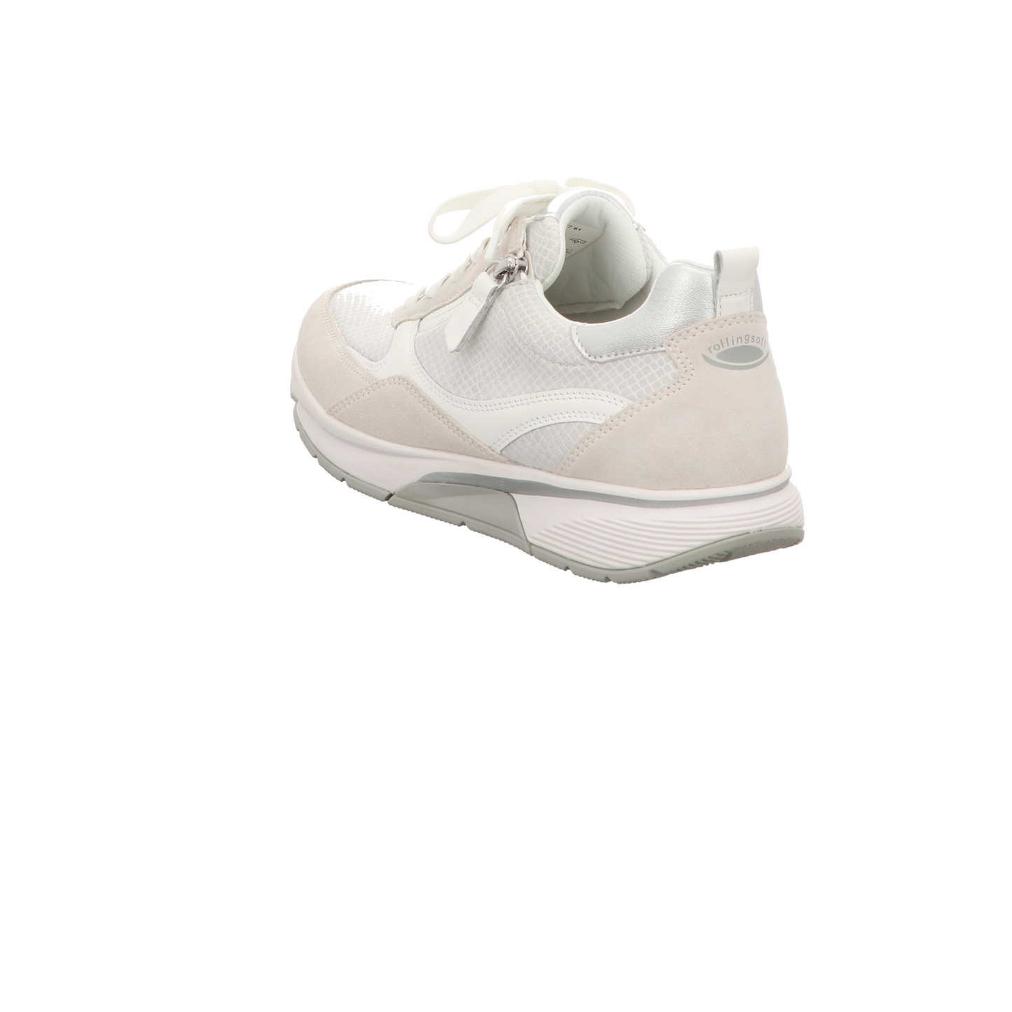 Gabor Damen Schnürschuh bequem  in weiss