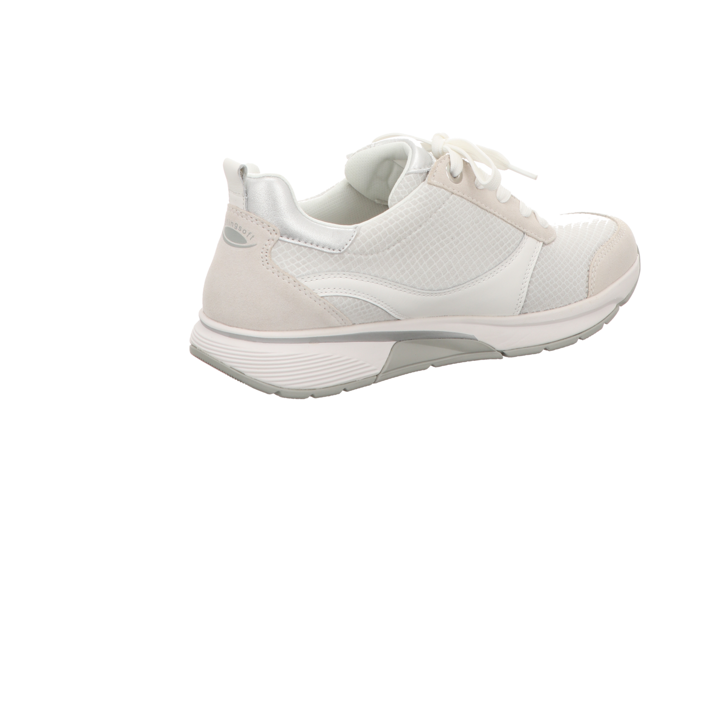 Gabor Damen Schnürschuh bequem  in weiss