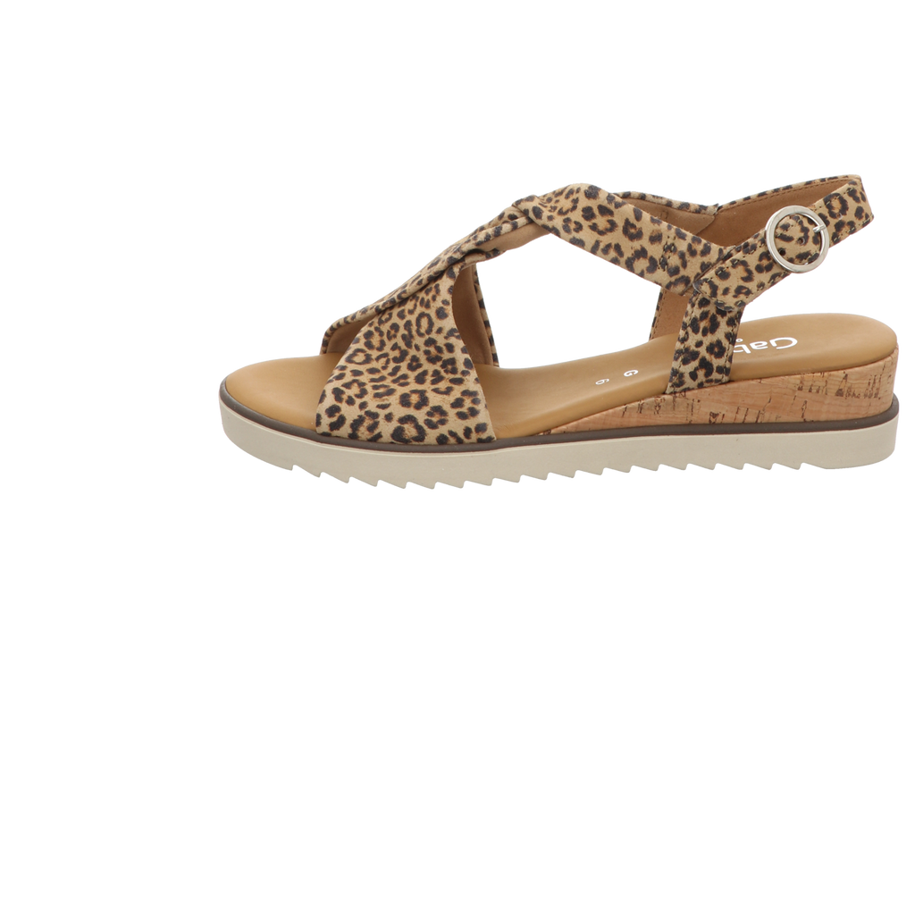 Gabor Damen Sandalette Genua in beige