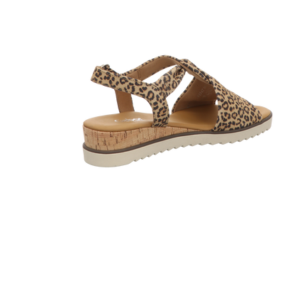 Gabor Damen Sandalette Genua in beige