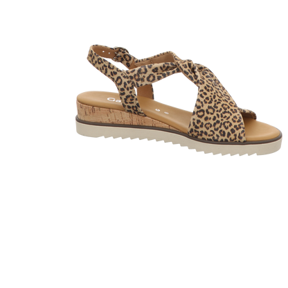 Gabor Damen Sandalette Genua in beige