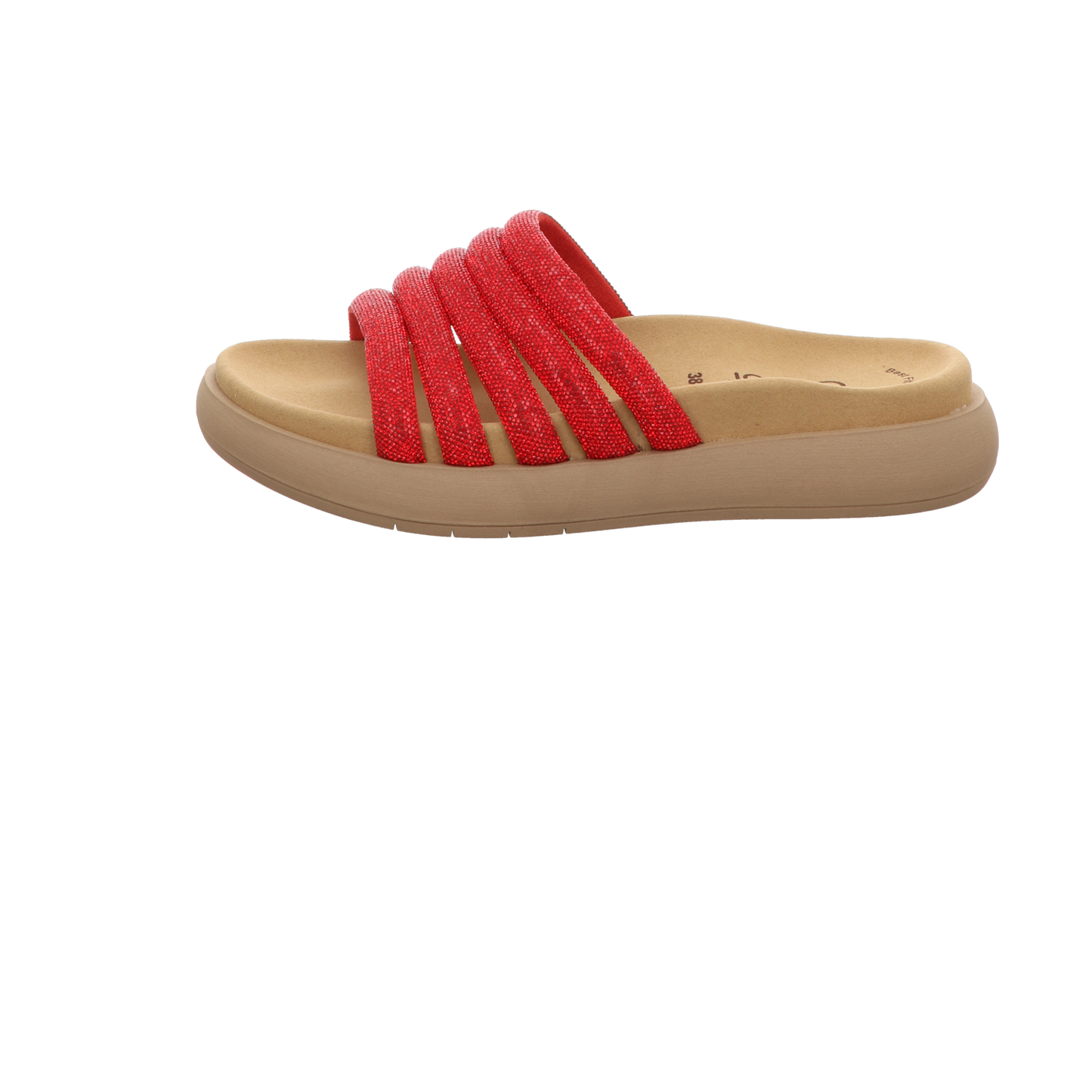 Gabor Damen Pantolette  in rot