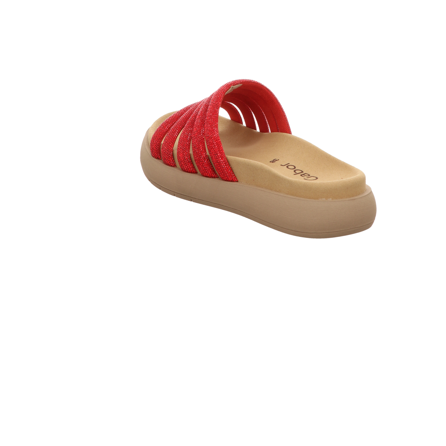 Gabor Damen Pantolette  in rot