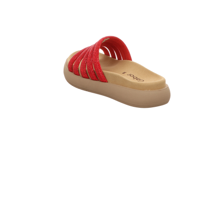 Gabor Damen Pantolette  in rot